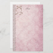 文房具ジザゴヴィンテージアンティークレトロ 便箋 (正面/裏面)