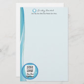 文房具テンプレート歯科 便箋 (正面/裏面)