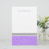 文房具パーソナライズされたの結婚感謝状 便箋 (スタンド正面)