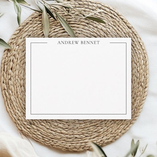 文房具パーソナライズされたクラシック家族ありがとう ノートカード