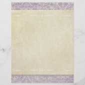 文房具パーソナライズされたヴィンテージリフランスのジェンシー チラシ (裏面)