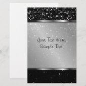 文房具水晶きらきら光るなStrass 便箋 (正面/裏面)