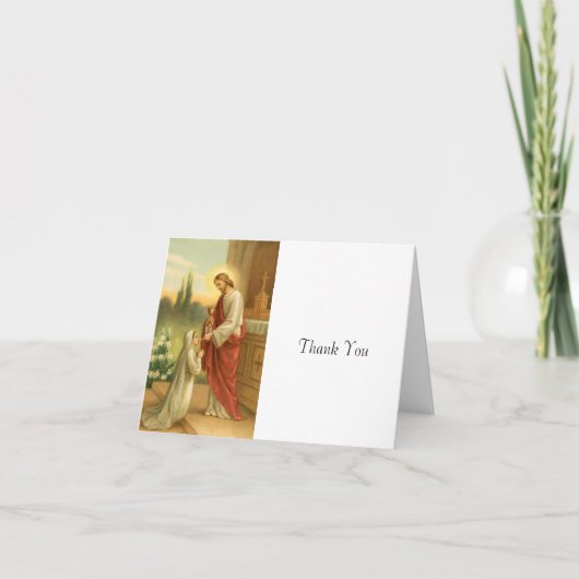 文房具第一部：万物の聖体 サンキューカード (正面)