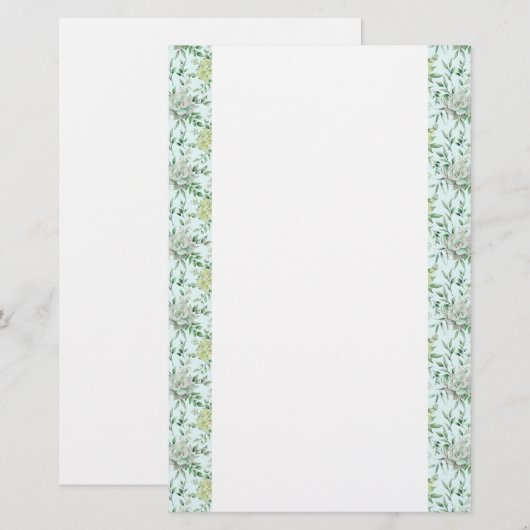 文房具紙多肉類 便箋 (正面/裏面)