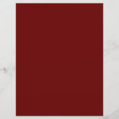 文房具紙（ウィンターレッドB） RFPMDesigns ©️ 2024 (裏面)