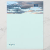 文房具紙（スカイブルー） RFPMDesigns ©️ 2024 (正面)