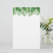 文房具紙 – トロピカルパーム 便箋 (スタンド正面)