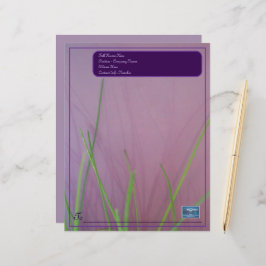 文房具紙（ラベンダー） RFPMDesigns ©️ 2024