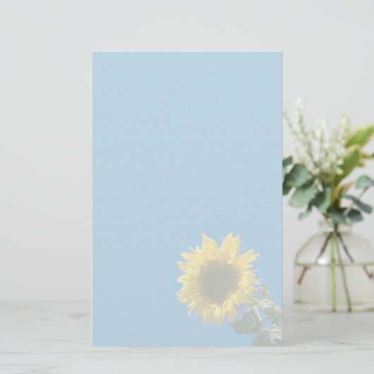 文房具 – ひまわり 便箋 (スタンド正面)