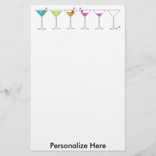 文房具-マルティーニ、行く行くこと行きます 便箋 (正面)