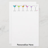 文房具-マルティーニ、行く行くこと行きます 便箋 (正面/裏面)