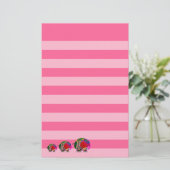 文房具： 3頭の象 便箋 (スタンド正面)