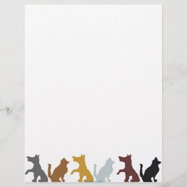 文房具 – DOG DESIGNER LETTERHEAD - 書's (正面)