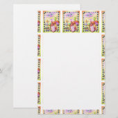 文房具 – WorCHESHIRE CAT 便箋 (正面/裏面)