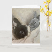 文房状空白のグリーティングカード カード (黄色い花)