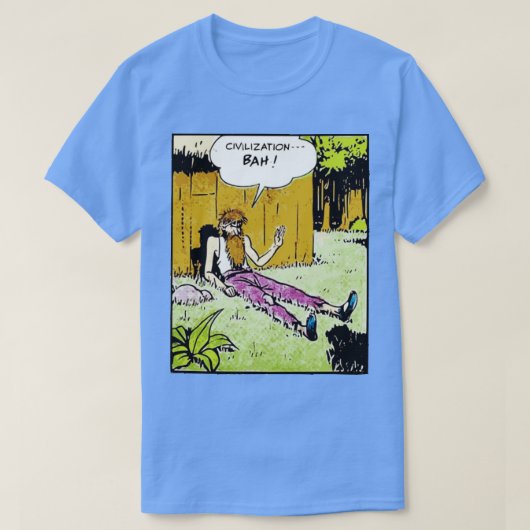 文明バ Tシャツ (デザイン正面)