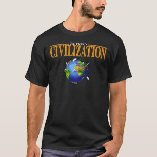 文明(SIDマイヤーズ)エッセンシャルTシャツ Tシャツ