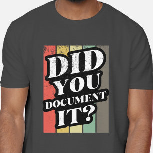 文書の作成おもしろい引用文 Tシャツ