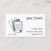 文書の名刺 名刺 (正面)