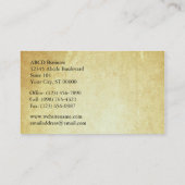 文書の紙 名刺 (裏面)