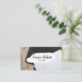 文書ピンク法弁護士パラリーガル 名刺 (スタンド正面)