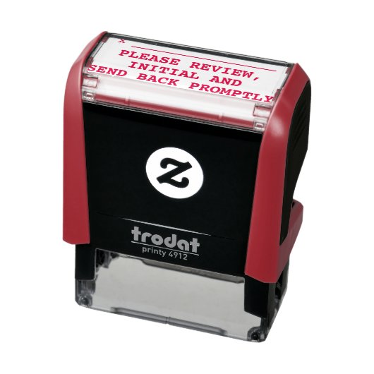 文書レビュー要求ラバースタンプ セルフインキングスタンプ (商品)