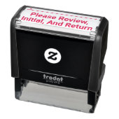 文書レビュー要求ラバースタンプ セルフインキングスタンプ (商品)