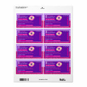 文書処方箋ボトルラベル薬局ラベル6 ラベル (フルシート)