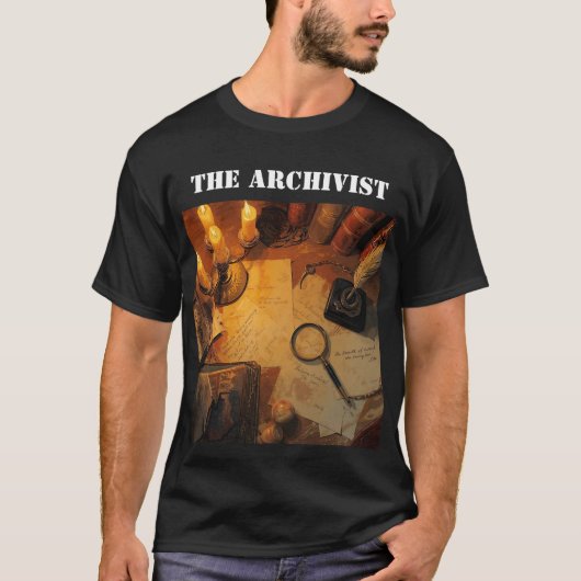 文書管理人 Tシャツ (正面)