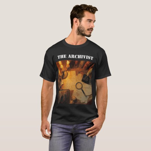 文書管理人 Tシャツ (正面フル)