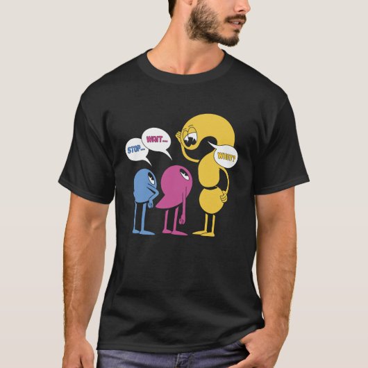 文法おもしろい句読点英語先生ライター Tシャツ (正面)