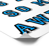 文法のポスタ素晴らしおもしろいー ポスター (角)