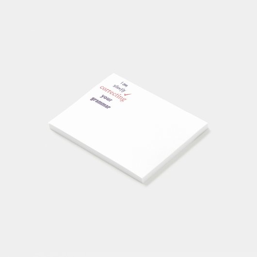 文法の引用文を黙って修正すおもしろいる ポストイット (アングル)