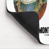文法のde Montaigne World'sの悩みの質問 マウスパッド (コーナー)