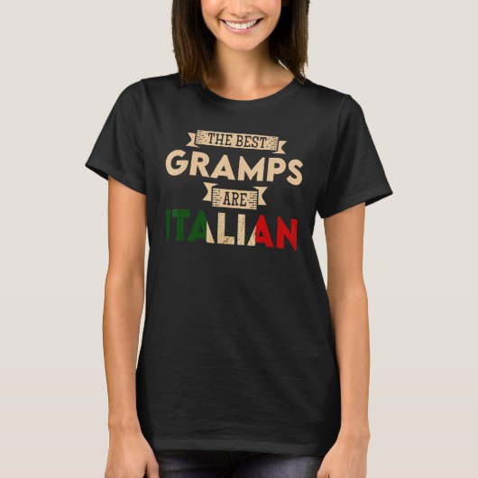 文法は最高のフライタリアングイタリアンPaだ Tシャツ (正面)