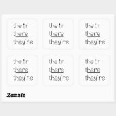 文法シール スクエアシール (シート)