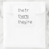 文法シール スクエアシール (バッグ)