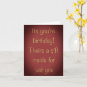 文法修正者の誕生日カード カード (黄色い花)