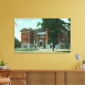 文法学校の外観2 キャンバスプリント (インサイチュ (リビング))