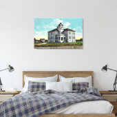 文法学校の外観 キャンバスプリント (インサイチュ (寝室))