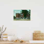 文法学校の外観 ポスター (キッチン)