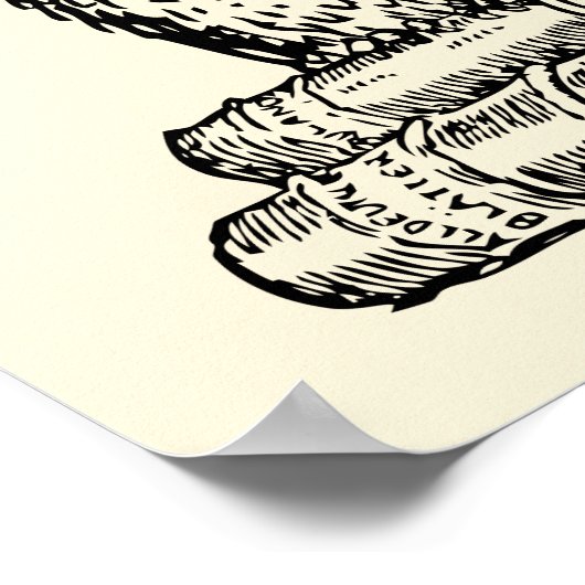 文法梟は誰の文法を知る ポスター (角)