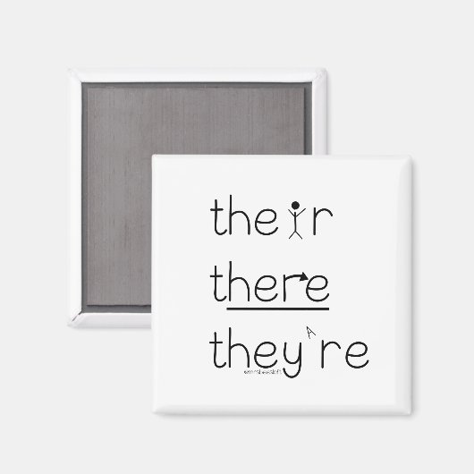 文法磁性 マグネット (正面/裏面)