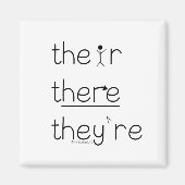 文法磁性 マグネット (正面)