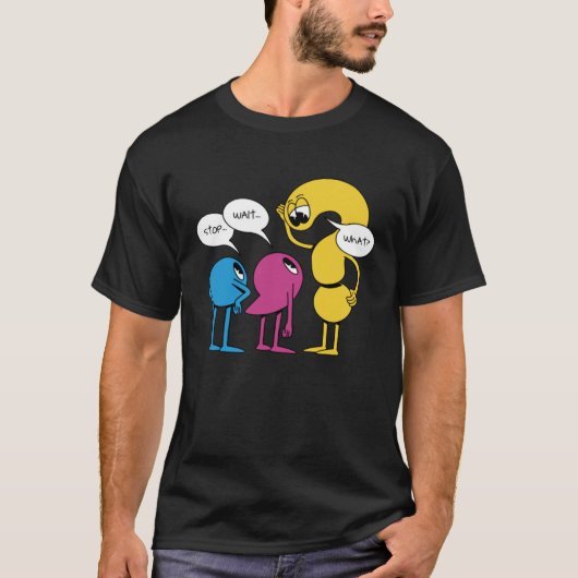 文法英語先生学生ユーモア Tシャツ (正面)