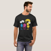 文法英語先生学生ユーモア Tシャツ (正面フル)