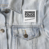文法警察おもしろバッジ 缶バッジ (インサイチュ)