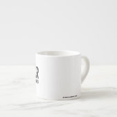 文法警察のコーヒー・マグのエスプレッソのマグのギフト エスプレッソカップ (正面右)