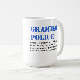 文法警察 コーヒーマグカップ