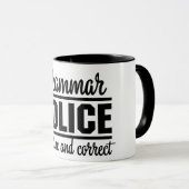 文法警察 マグカップ (正面右)